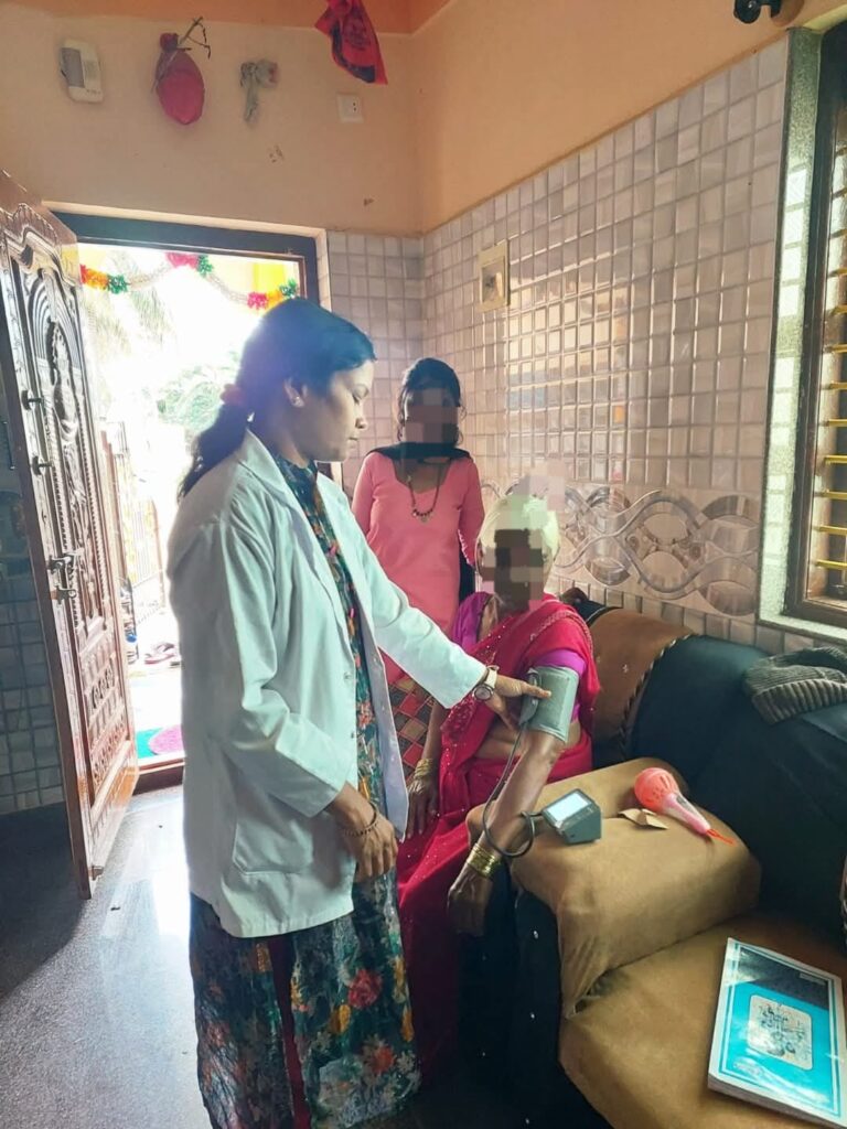 COMMUNITY HEALTH OFFICER's HOME-CARE SERVICE AT RAMANAHALLI VILLAGE. whatsapp image 2025 12 02 at 7.46.18 pm
