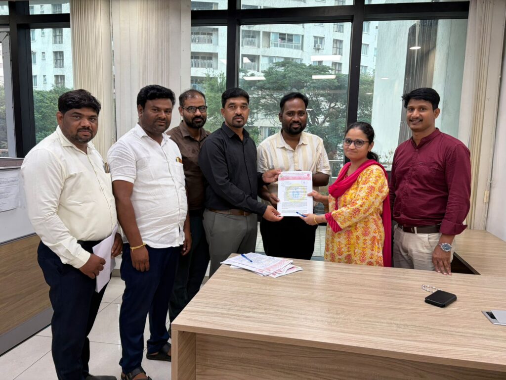 PHCO ಹಾಗೂ HIO ಹುದ್ದೆಗಳಿಗೆ B.Sc Nursing ಅರ್ಹತೆ ಕೈಬಿಡದಿದ್ದರೆ ಕಾಲ್ನಡಿಗೆ ಜಾಥಾ, ಪ್ರತಿಭಟನೆ ಹಾಗೂ ಧರಣಿ – ಸರ್ಕಾರ ಮತ್ತು ಆರೋಗ್ಯ ಇಲಾಖೆಗೆ ಮುಂಗಡ ಪತ್ರ ಸಲ್ಲಿಕೆ: ಮಮಿತ್ ಗಾಯಕವಾಡ whatsapp image 2026 09 03 at 8.53.19 pm (1)